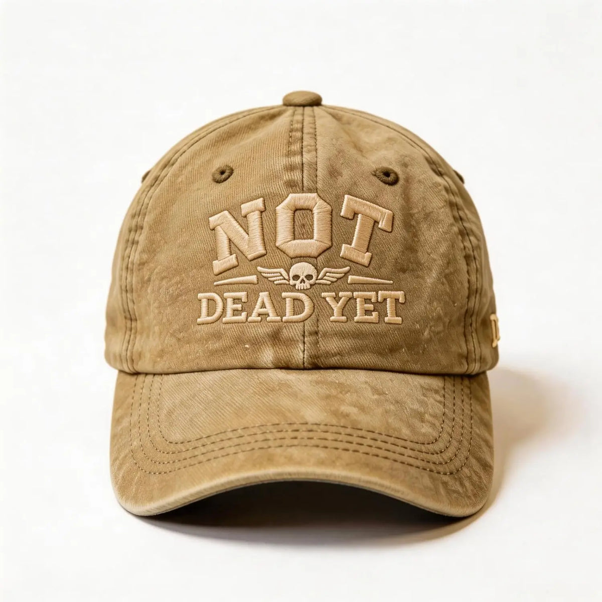 Not Dead Yet Embroidered Baseball Cap