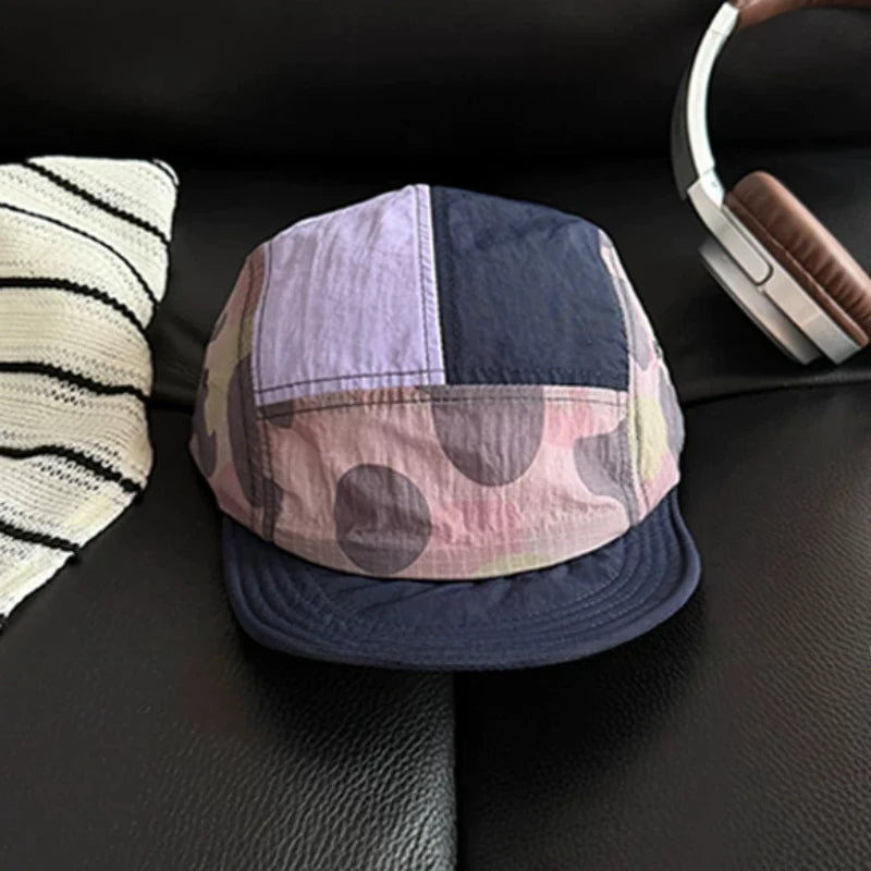 New Niche Camouflage Quick-Drying 5-Panel Camping Hats