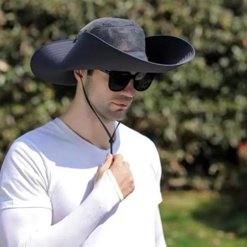Outdoor Men's and Women's Breathable Summer Fisherman Hat