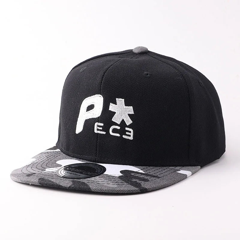 2026 Unisex Letter Print Hip-Hop Snapback Cap Outdoor Adjustable