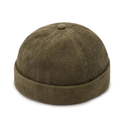 Fashion Men Docker Cap Skullcap Retro Sailor Cap Beanie Hats