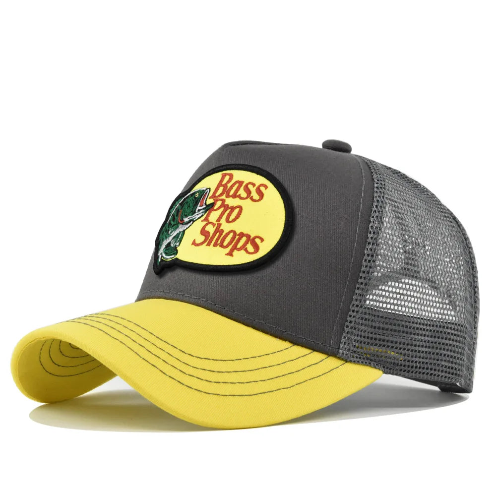 Bass Football Baseball Caps Men and Women