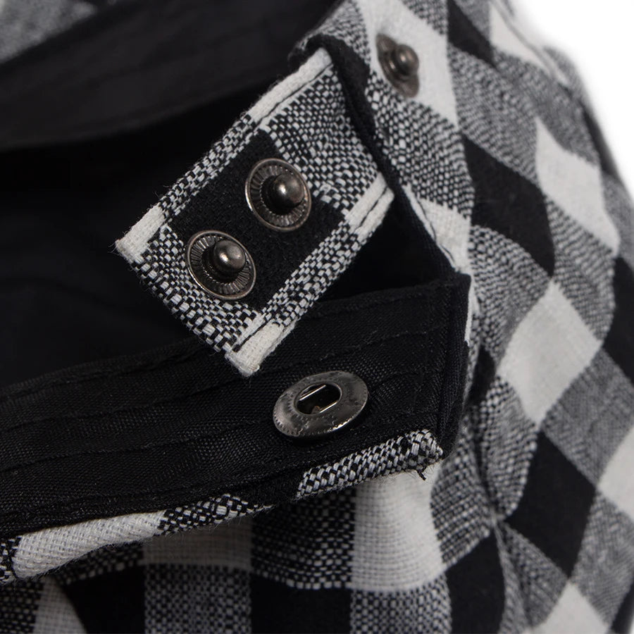 New Fashion Plaid Beret Men Women Vintage Visor Flat Cap