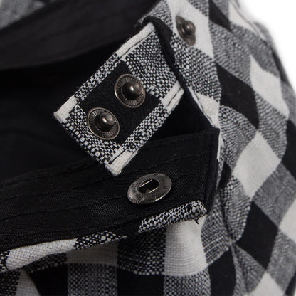 New Fashion Plaid Beret Men Women Vintage Visor Flat Cap
