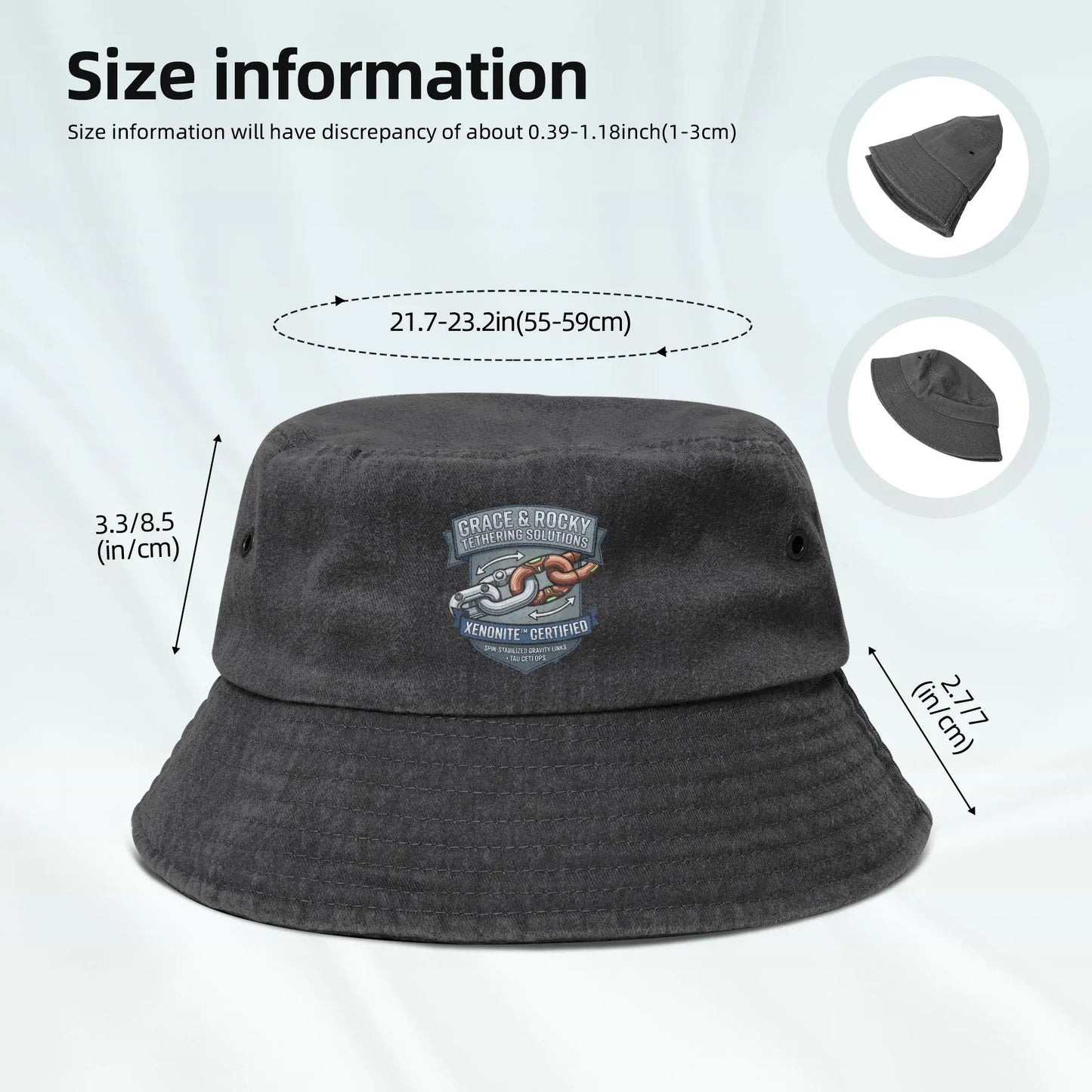 Grace & Rocky Tethering Solutions Bucket Hats