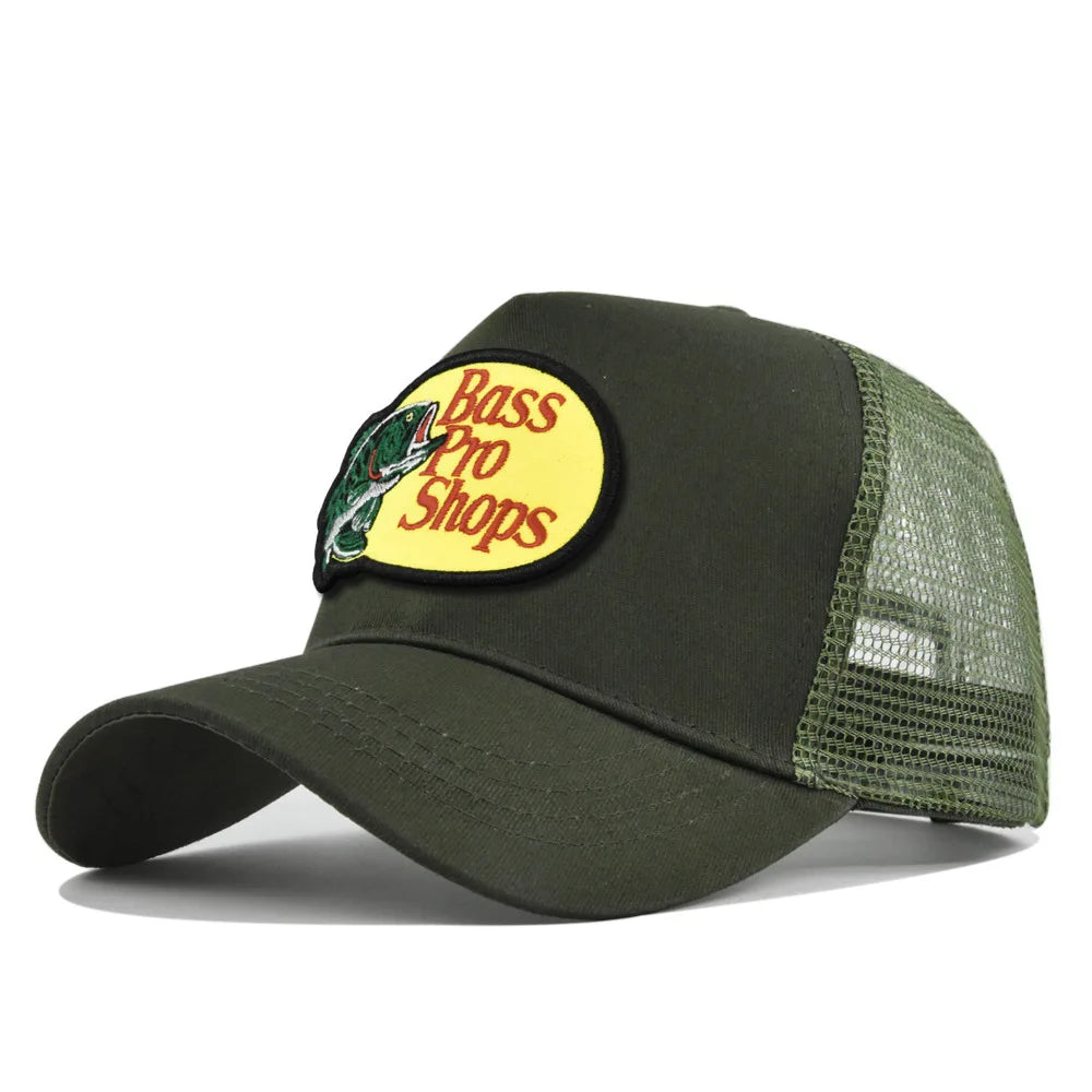 Bass Football Baseball Caps Men and Women