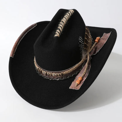 Handmade Fedora Hat Suede Men's And Women's Hat