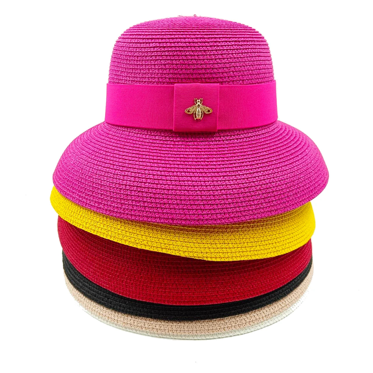 Sun Protection Straw Hat French Elegant Outdoor Beach Travel