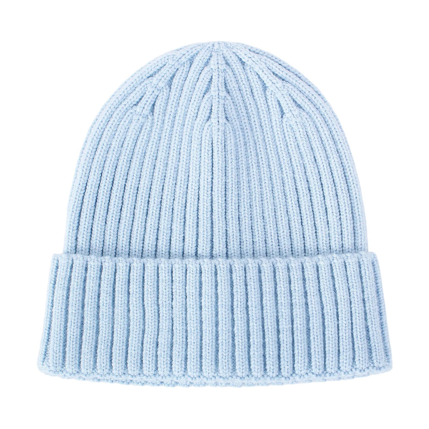 Solid Color Baby Knitted Hats Children Autumn Winter