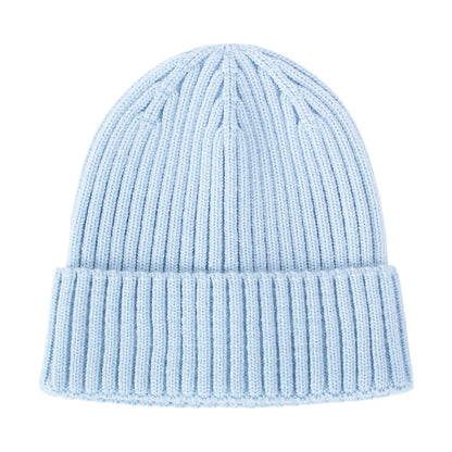 Solid Color Baby Knitted Hats Children Autumn Winter