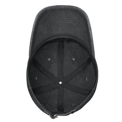 Washed Baseball Cap For Men Adult