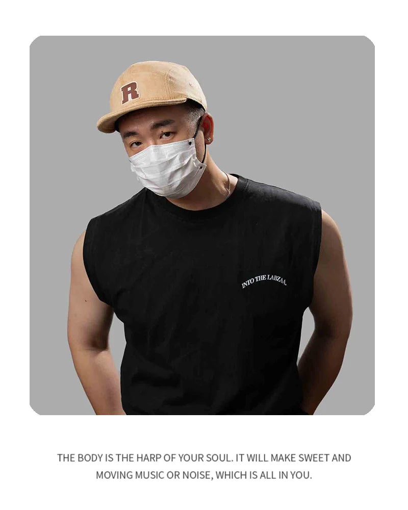 New Korean Patch R Letter Baseball Hats Flat Eave Versatile Suede Peaked Caps Niche Fashion Retro Simple