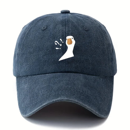 Cute Duck Pattern Printed Baseball Hat Outdoor Sunscreen Sports Leisure Travel