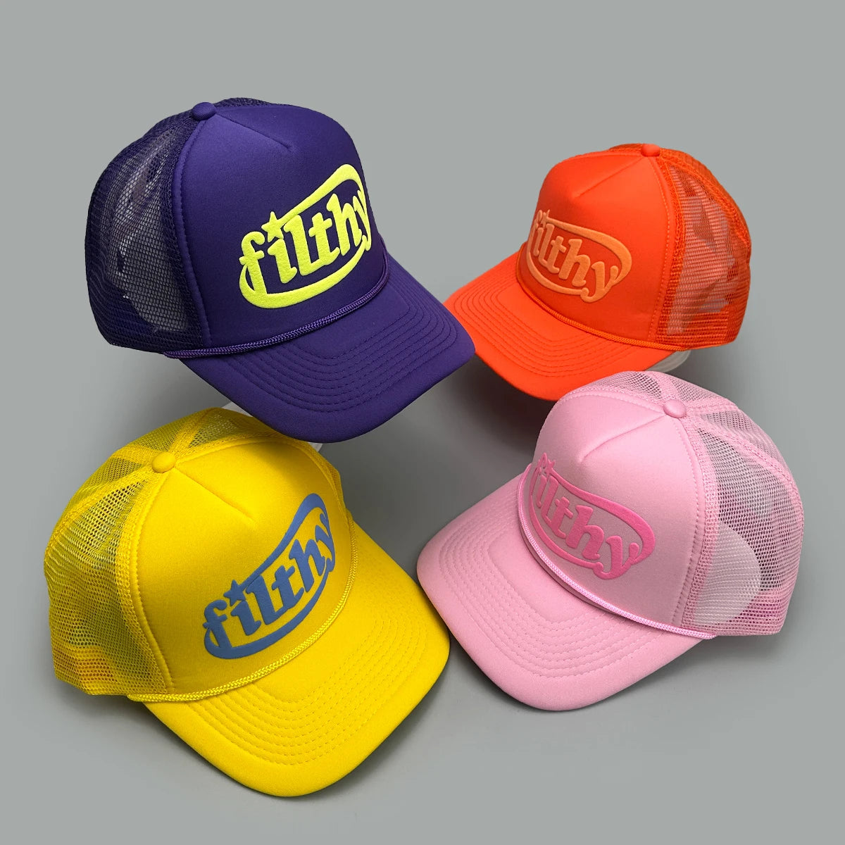 Color Block filthy Letters Baseball Hats New Unisex Sunshade Color Block Breathable Personal