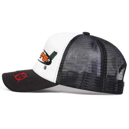 Unisex Bystndrs Letter Embroidery Baseball Net Caps Spring and Summer