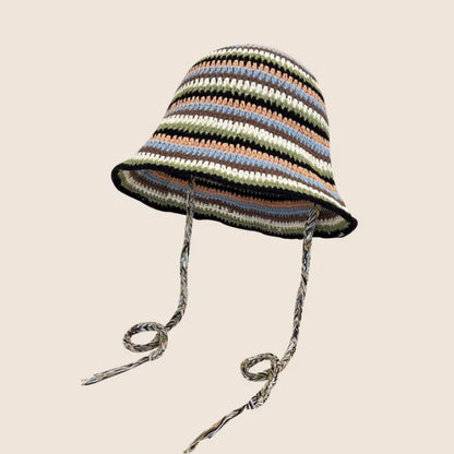 2025 Autumn New Crochet Korean Handmade Bucket Hat
