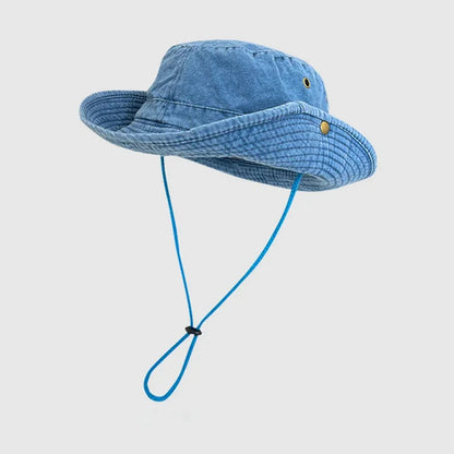 Adult Bucket Hat Fisherman Hat Summer Hiking Camping Hat