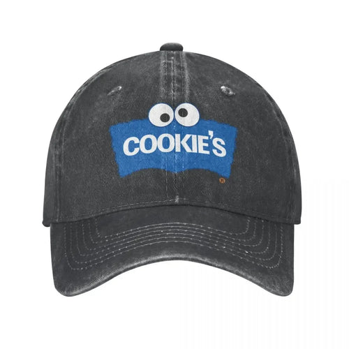 Cookie Monster Merch Men Women Baseball Caps