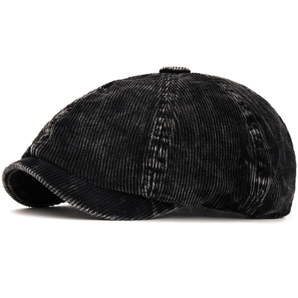 Women New Corduroy Autumn Winter Hats