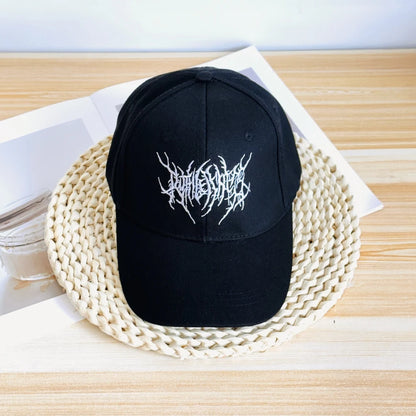 Summer Fashion Cotton Baseball Hats Hiphop Graffiti Cartoon Pattern Embroidery Sun Cap for Men And Women