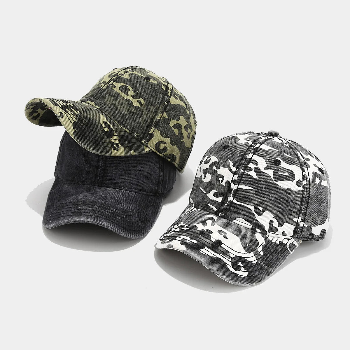 New Camouflage Printed Baseball Cap Unisex American