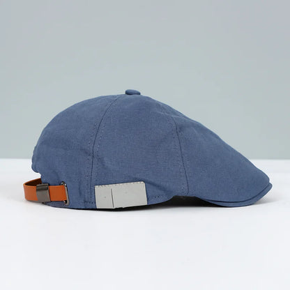Retro British Newsboy Cap Unisex Vintage Beret Hat