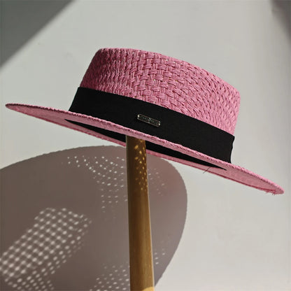 2026 Beach Sun Straw Hats For Women UV Sun Protection