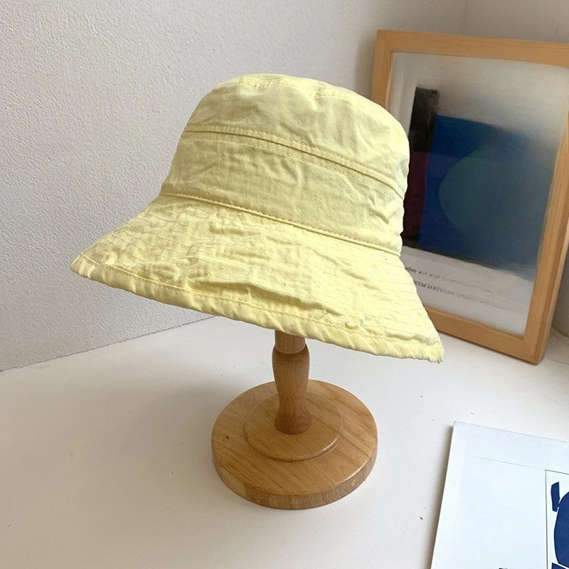 Women's Summer Face Slimming Sunshade Hat