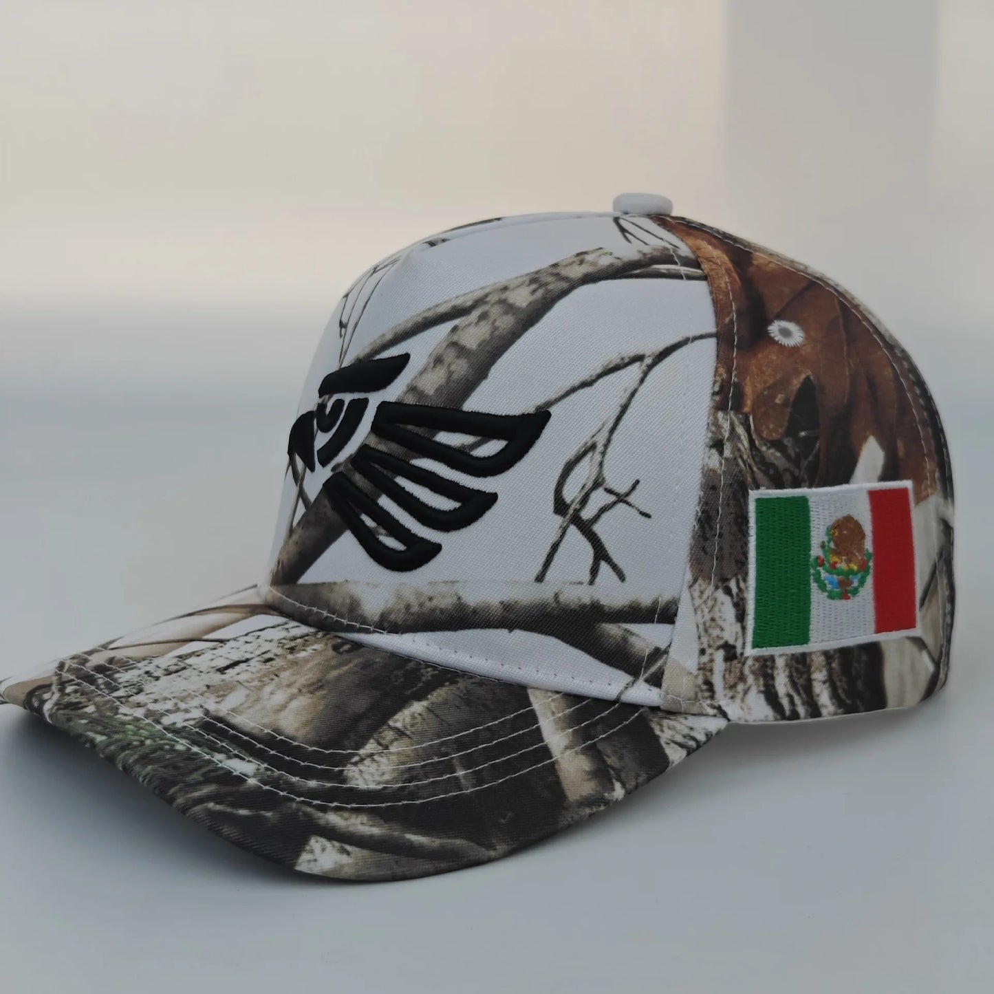 Unisex Mexican Eagle Label Baseball Net Caps