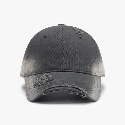 Personalized Washed Soft Crown Tie Dye Ripped Baseball Cap