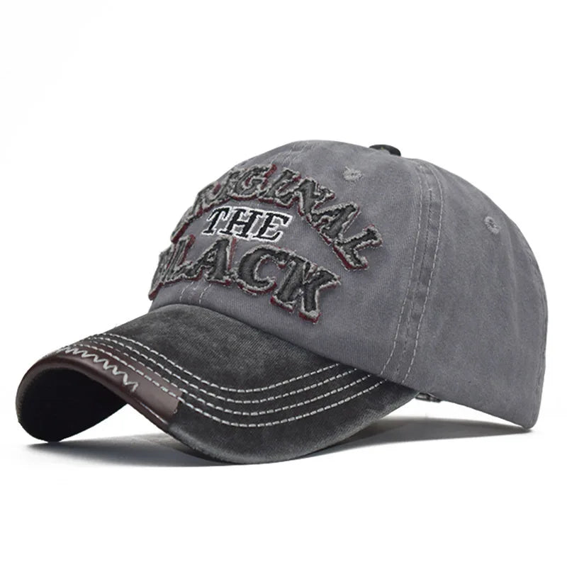 New Unisex Vintage Wash Denim Men Women Baseball Caps