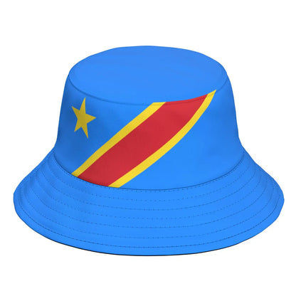 Zaire Free Custom Made Name Number Zar Bucket Cap Nation Flag Za Congo Country