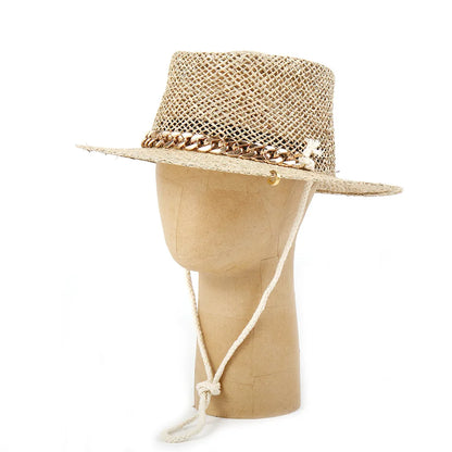 Hot Sales New European And American Style Pin Design Straw Hat