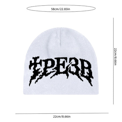 Y2k Women Hat Knitting Sober Beanies Caps For Men