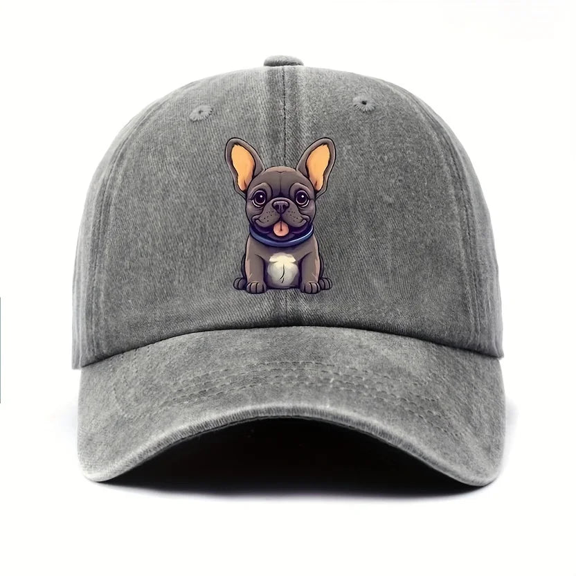 Fantasy Dog Printed Cotton Baseball Cap,  for Both Men and Women