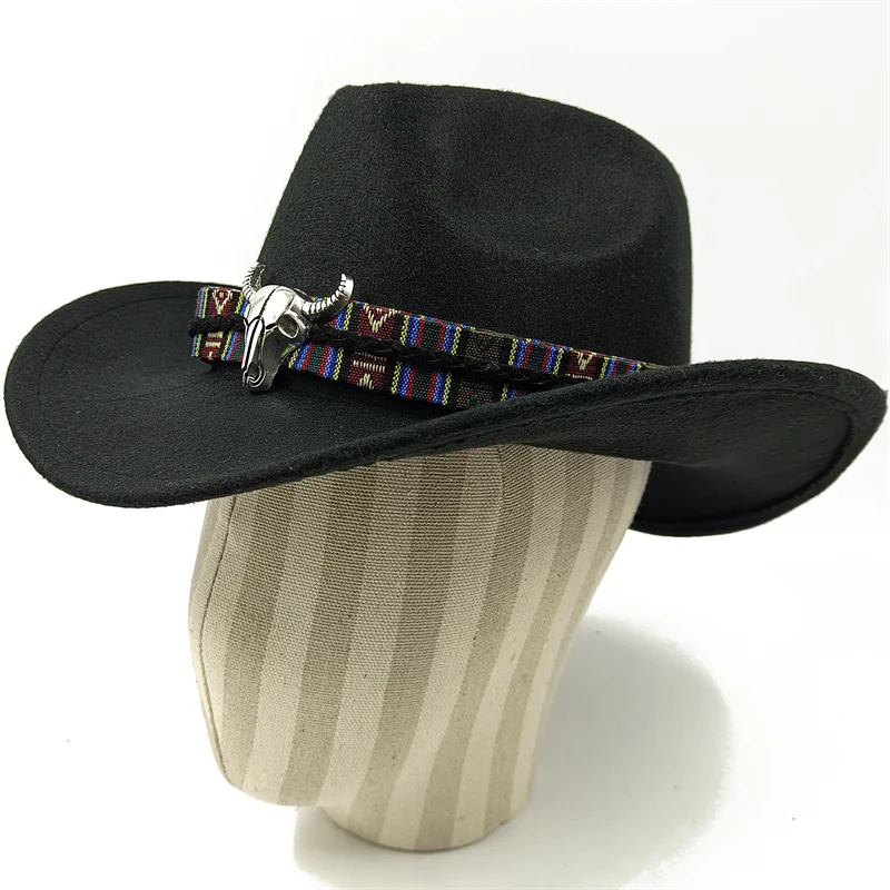 White Cowboy Hat New Jazz Top Cowboy Head Accessories Cowboy Hat