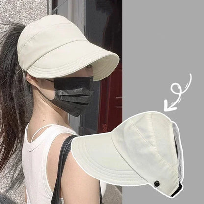 Women Sun Visor Hat Wide Brim Bucket Hats Summer Autumn UV Protection Sport Baseball Cap