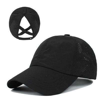 Summer Solid Color Baseball Caps Golf Wear Women Sport
