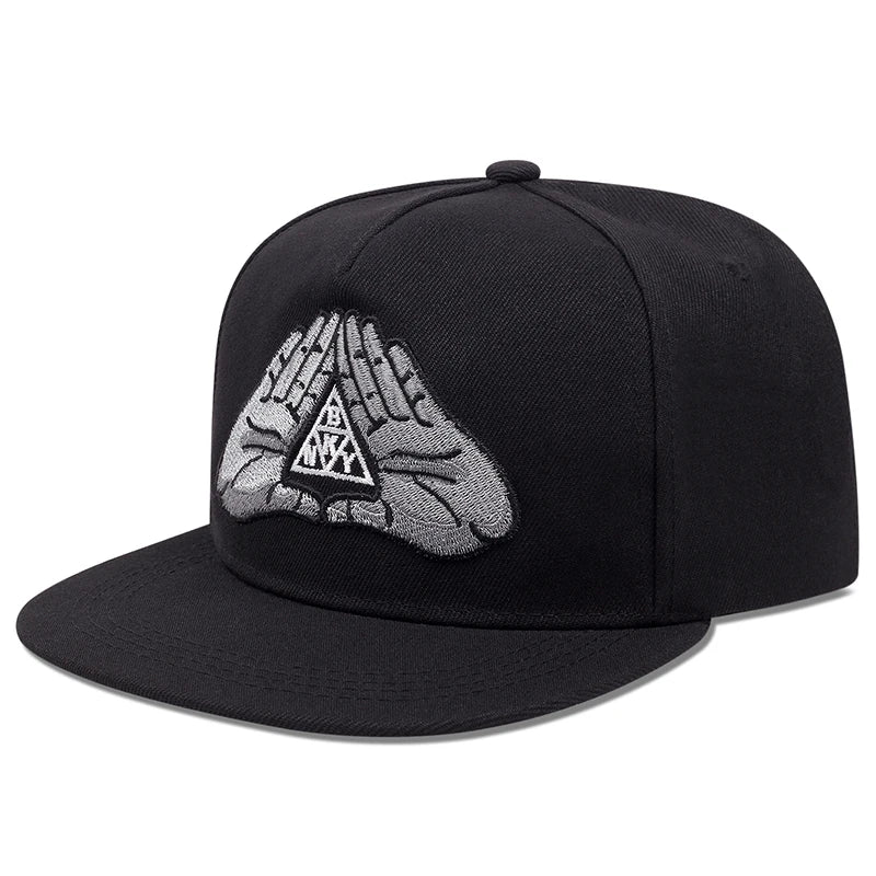 New Fashion Hip Hop Palm Embroidery Baseball Cap