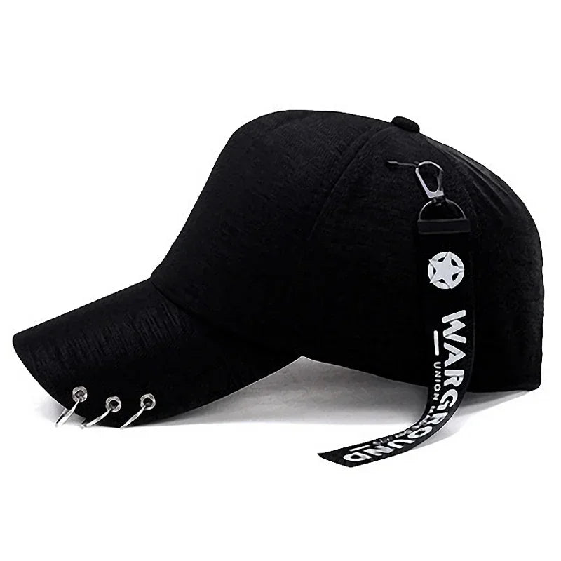 Classic Brim Design Metal Personalized Baseball Cap