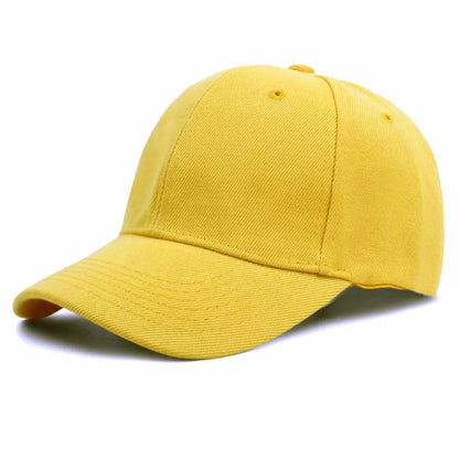 Summer Solid Color Women Sport Baseball Cap Unisex Baseball Caps Family
