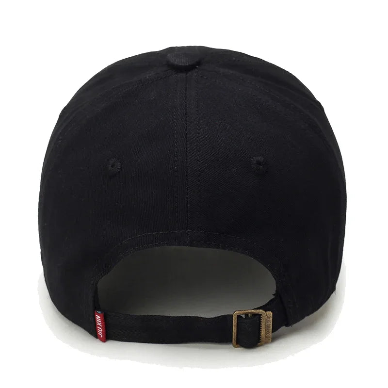 American Flag Embroidered Cotton Adjustable Soft Top Baseball Cap