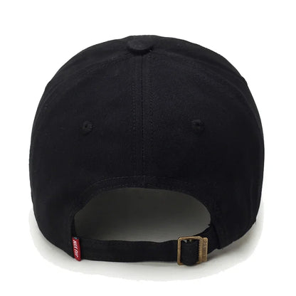 American Flag Embroidered Cotton Adjustable Soft Top Baseball Cap