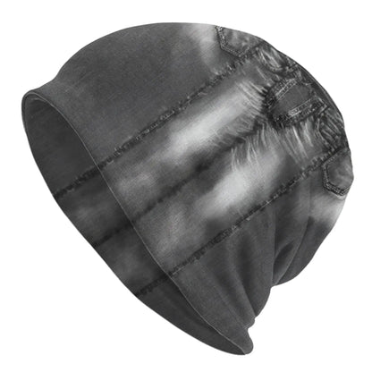 Streetwear Winter Warm Women Men Knitting Hat Unisex Adult Texture Bonnet Hats
