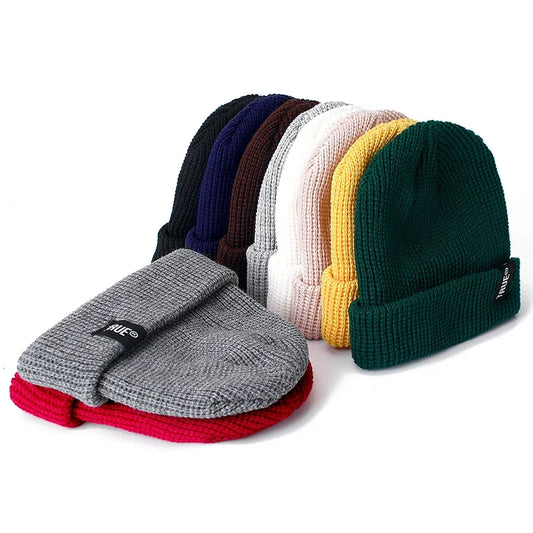 Unisex 10 Colors Sailor Fishermans Winter Beanie Hat