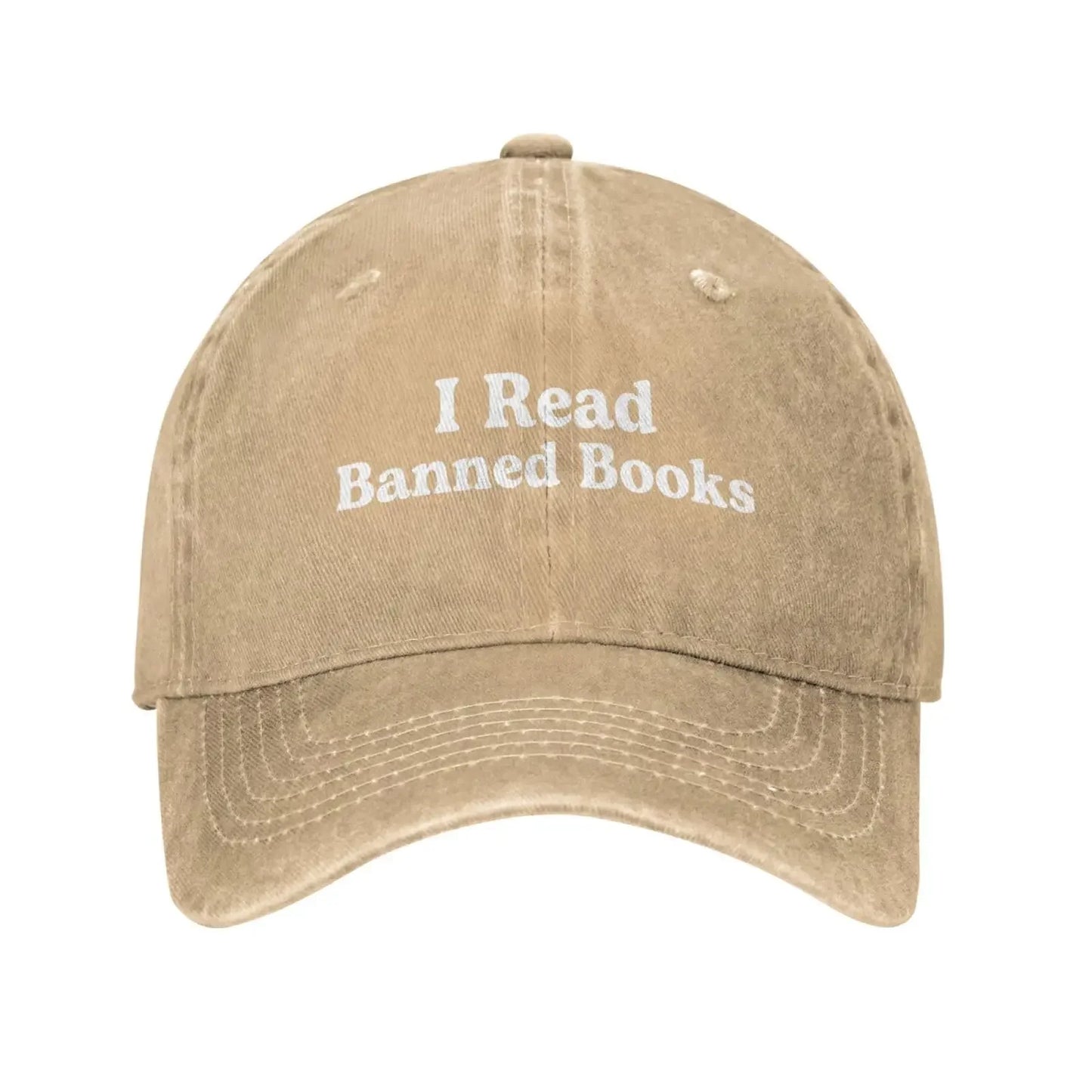 I Read Banned Books Hat Men Dad Hats Cute Cap For Man Women Basketball Caps