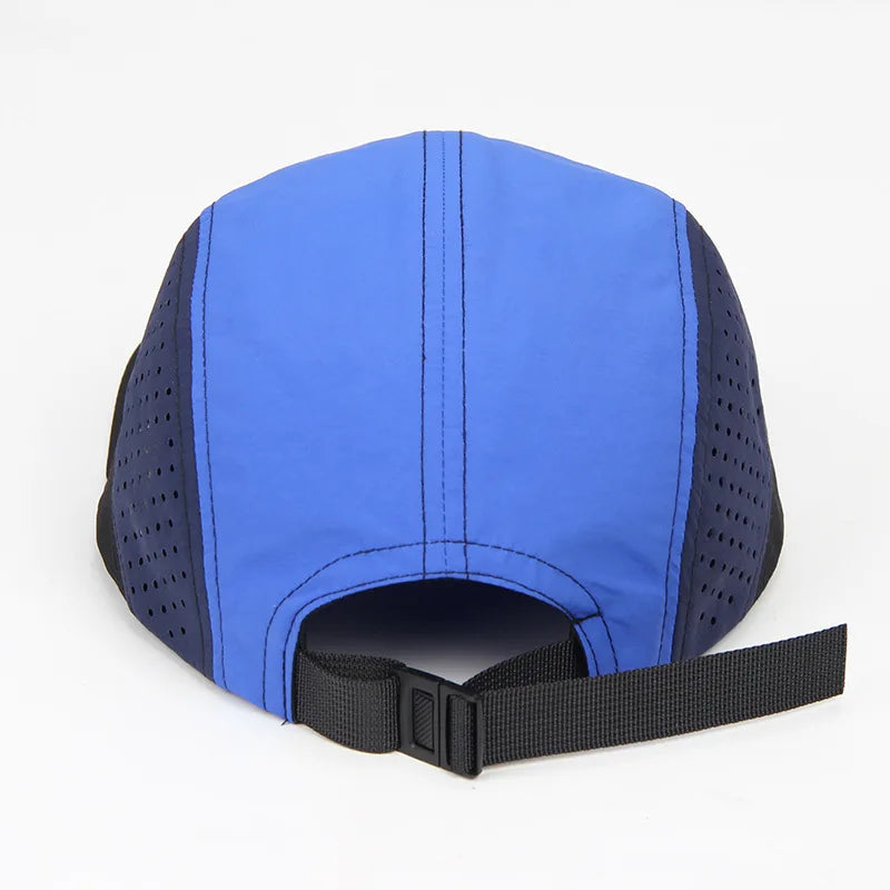 Outdoor Custom Logo Perforated 5-Panel Baseball Cap
