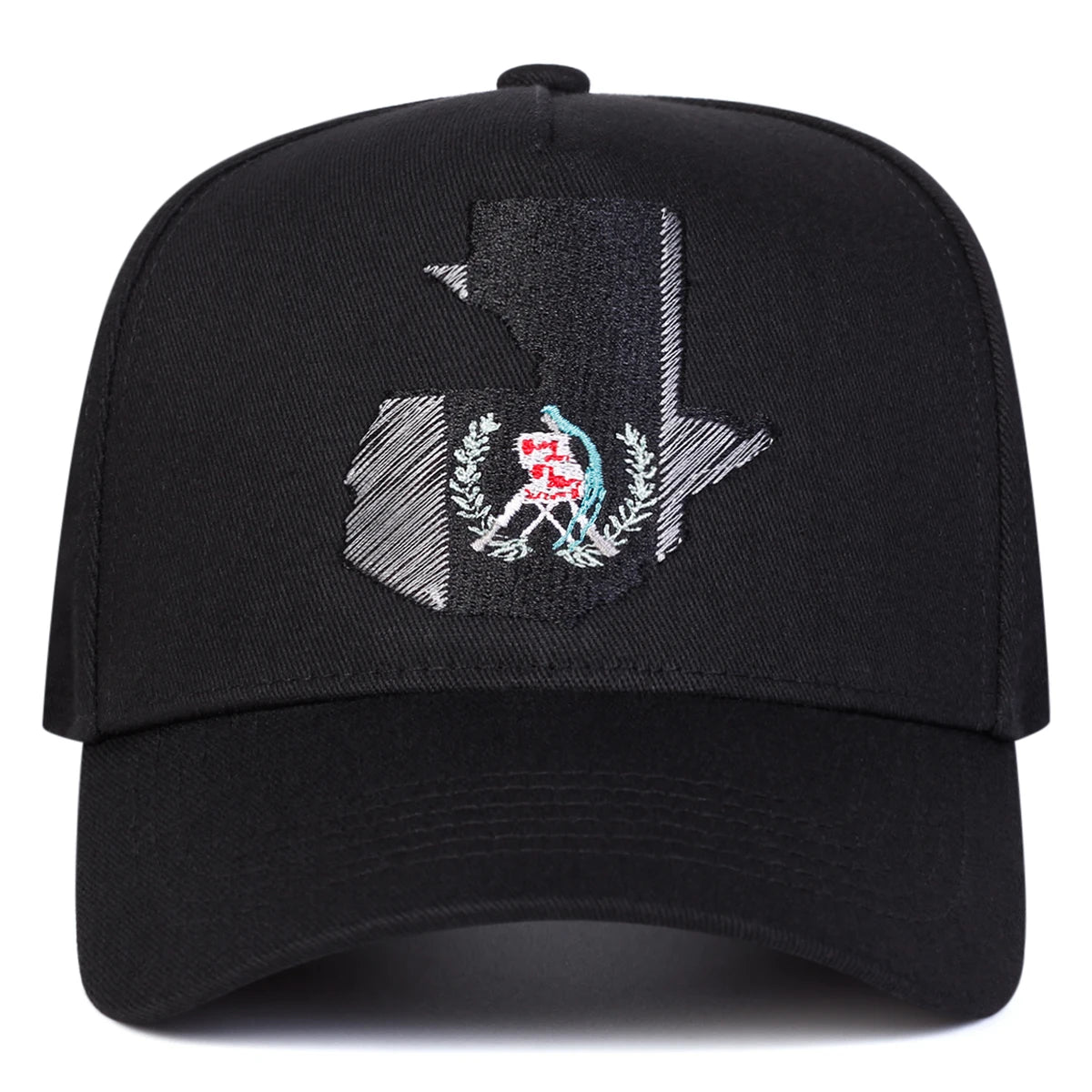 Unisex Usa Map Embroidery Baseball Caps Spring Autumn Outdoor