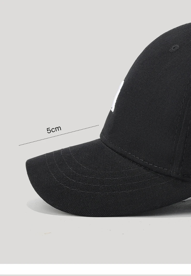 New Four Season Workwear Short-Brim Baseball Cap Breathable Duckbill Hat Outdoor Fishing Sun Hat