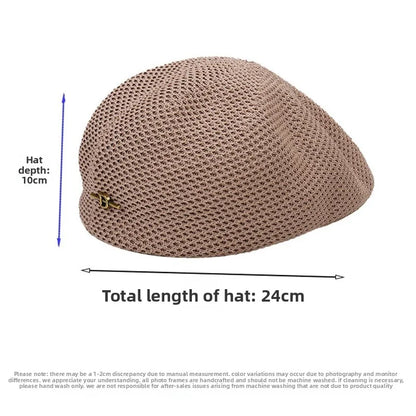 Women's Korean Style Fashion Thin Beret Hat
